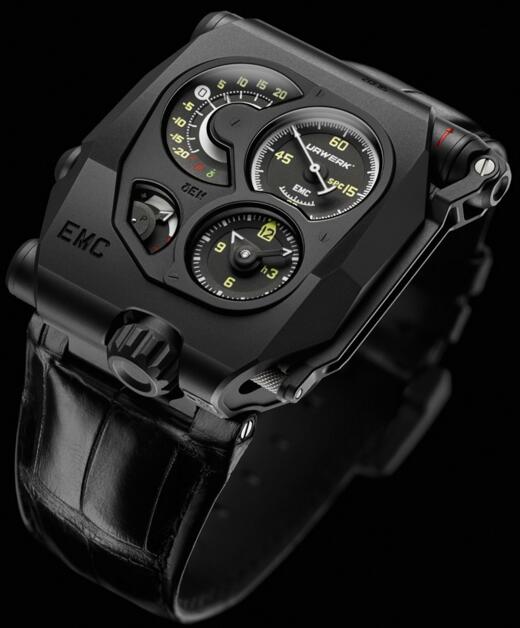 Review Urwerk EMC Black Replica watch - Click Image to Close